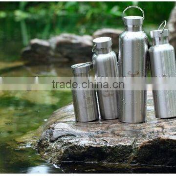 laser engraved stainless steel sport water bottle