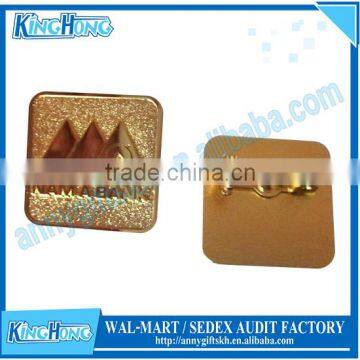 2015 high quality gold metal military cheap custom pin badge