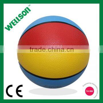 Mini rubber basketball