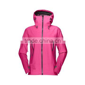 Stretchy hot sell custom windbreaker for women