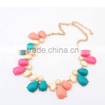 2014 elegant teardrop waterdrop fashion necklace