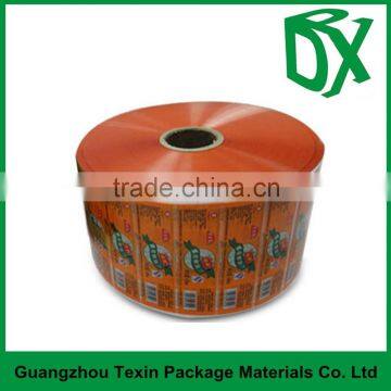 Automatic food grade Plastic Packaging Film Roll For potato chips packaging