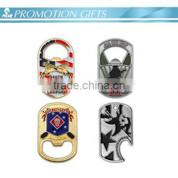 custom made metal bottle opener parts