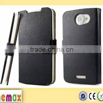 Slim leather case conservation export in digtal simple flexible and slim cover for HTC S720e One