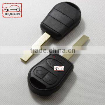 High quatity Car Key Land Rover car key 3 Button Remote key shell with logo Land Rover remote key case