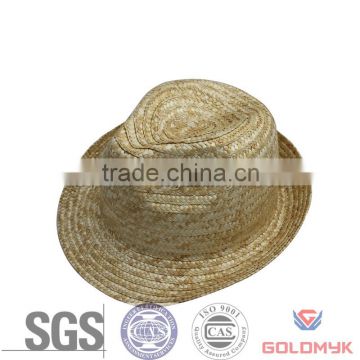 Farmer Straw Hat in Fedora Hat