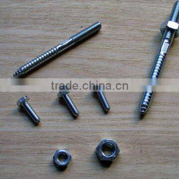 zinc plated bolts screws and nuts fastener