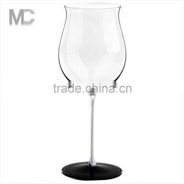Decorated Clear Crystal Wine Glass for Wedding and Events photo-2