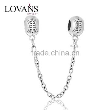 Fit European Style 925 Sterling Silver Picture Design Jewelry Chain