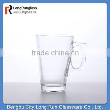 LongRun 243ml conical drink tea glass mug wholesale