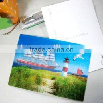 picture 3d postcard lenticular printing card manufacturer