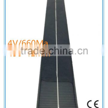 4V 660mA OEM Solar Panel 450*41mm