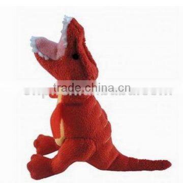 Beautiful Plush Triceratops Dragon Fridge Magnet Toy, Cute Plush Magnet Toy