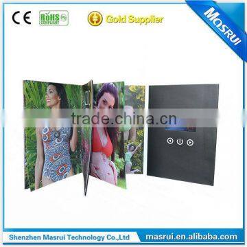 Unique Hot Sex MP4 HD Video Brochure with 4.3'' LCD Screen