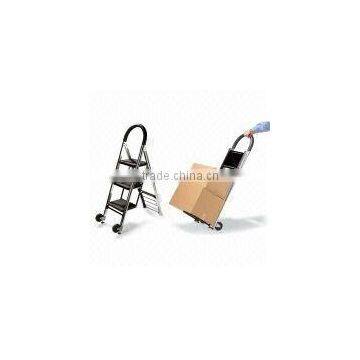 hand truck/4 in 1 ladder trolley ladder with EN131