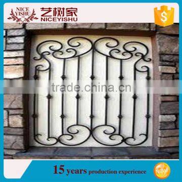 High quality wrought iron window grill supplies