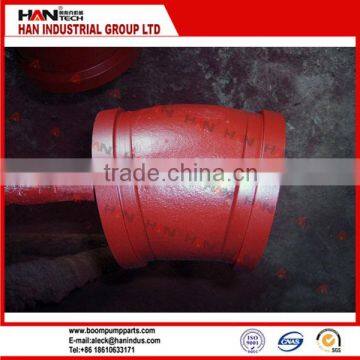 Enhanced Strength Wear Resistant Elbow SCHWING Putzmeister Double Layer Concrete Pump Elbow photo-3