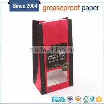 China supplier OEM Promotion sos paper bag with logo print for food