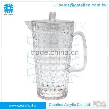 Clear Acrylic 2.45L ICE CUBE PITCHER
