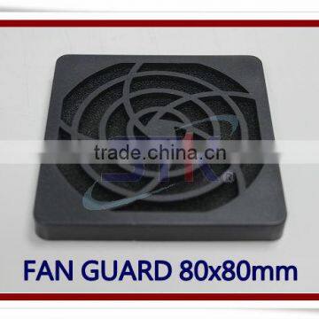 Plastic Fan Guard with Filter / Metal Fan Guard 80x80mm