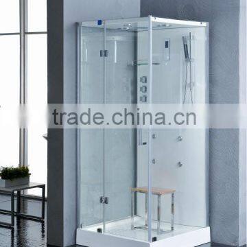 4 Sides Glass Shower Room with Computer Panel