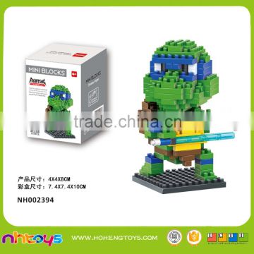 Nano 3D block mini figure plastic cube building blocks brick educational toy