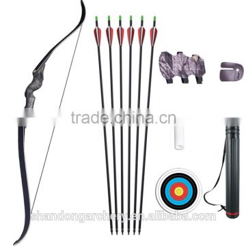 30lb recurve bow for sale with wood riser