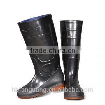 PVC rain boots for men