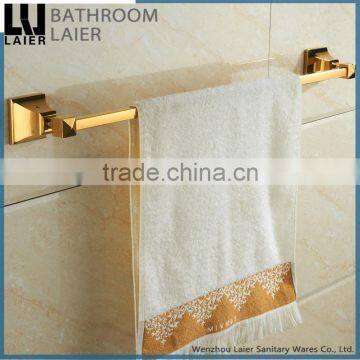 middle east hot new products for 2016 gold plated bathroom accessories towel bar