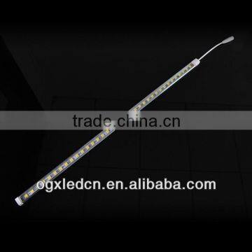 rigid led 60led/m 1m/pc 5050 warm white led rigid strip IP20 with clear PC cover led rigid strip light