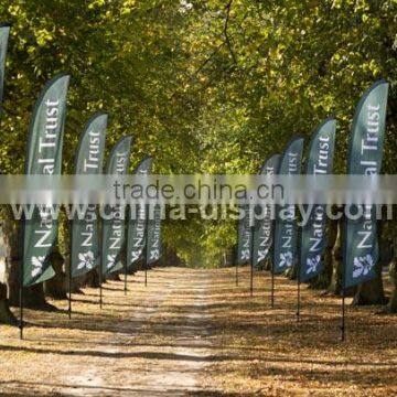 Floor Standing Fibre-glass pole Flag Street Banner Display