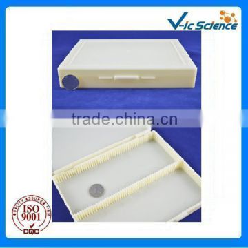 export educational prepared microscope slide storage box