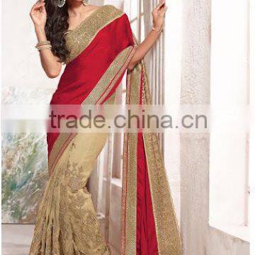 TEAL NET SAREE SHOP ONLINE photo-4