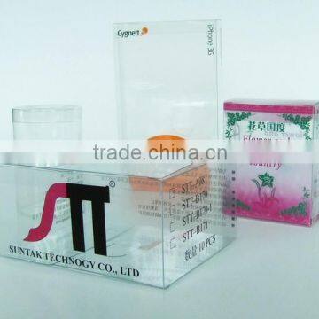 luxury cosmetic plastic box packaging from china