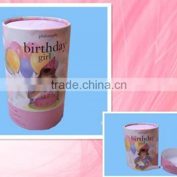 Natural Custom Package OEM Print Labeling Paper Tube for Gift photo-3
