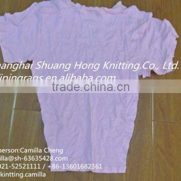 China Industrial 100% cotton colourful wiping cloth