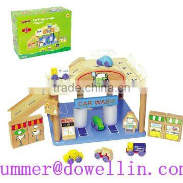 car packing garage toy.kids toy car garage.wooden toy garage