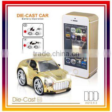 Iphone 5S package 1:28 Mini Battery-Operated die-cast car