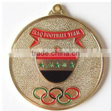 Sports Medal with Ribbon ,metal medal ,ribbon medal