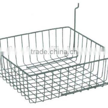 Home use stainless steel mesh hanging small basket G41