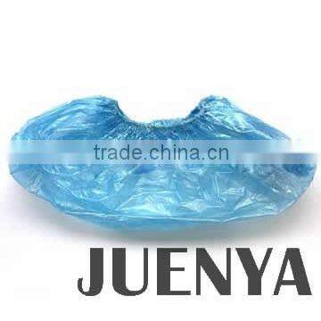 Disposable cpe shoe cover, shoe covering, overshoes, footwear