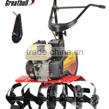 gasoline tiller 6.5HP garden rotary tiller cultivator