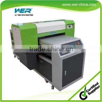 Hot selling A1 WER EP7880T T shirt printer