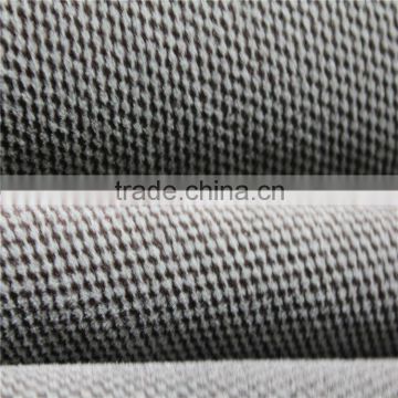 soft 100% polyester small check fabric for sofa, velour fabric, striped upholstery fabric, car seat cover fabric, bag fabric