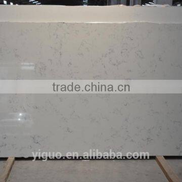 Marble looking quartz slabs Carrara Extra 126"x63", 120"x60"