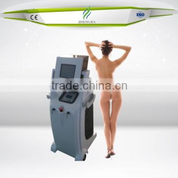 Top quality professional hair removal e-light ipl rf+nd yag laser multifunction machine