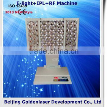 2013 New design E-light+IPL+RF machine tattooing Beauty machine cosmetology cautery machine/electrosurgical unit