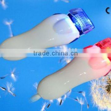 633nm red&405nm blue LED photon&microneedle therapy Cosmeticderma roller for natural recovery&whitening