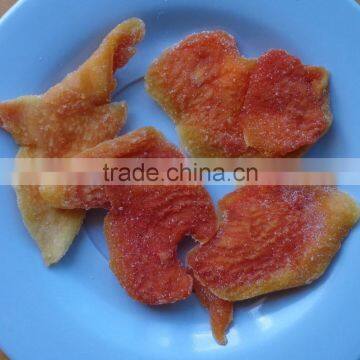 Dried papaya slice low sugar