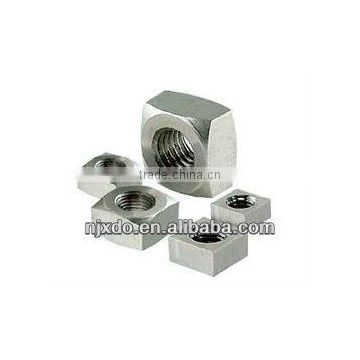 G702 square nut UNS R60702 Zircadyne 702 Alloy Zr702 thin nut